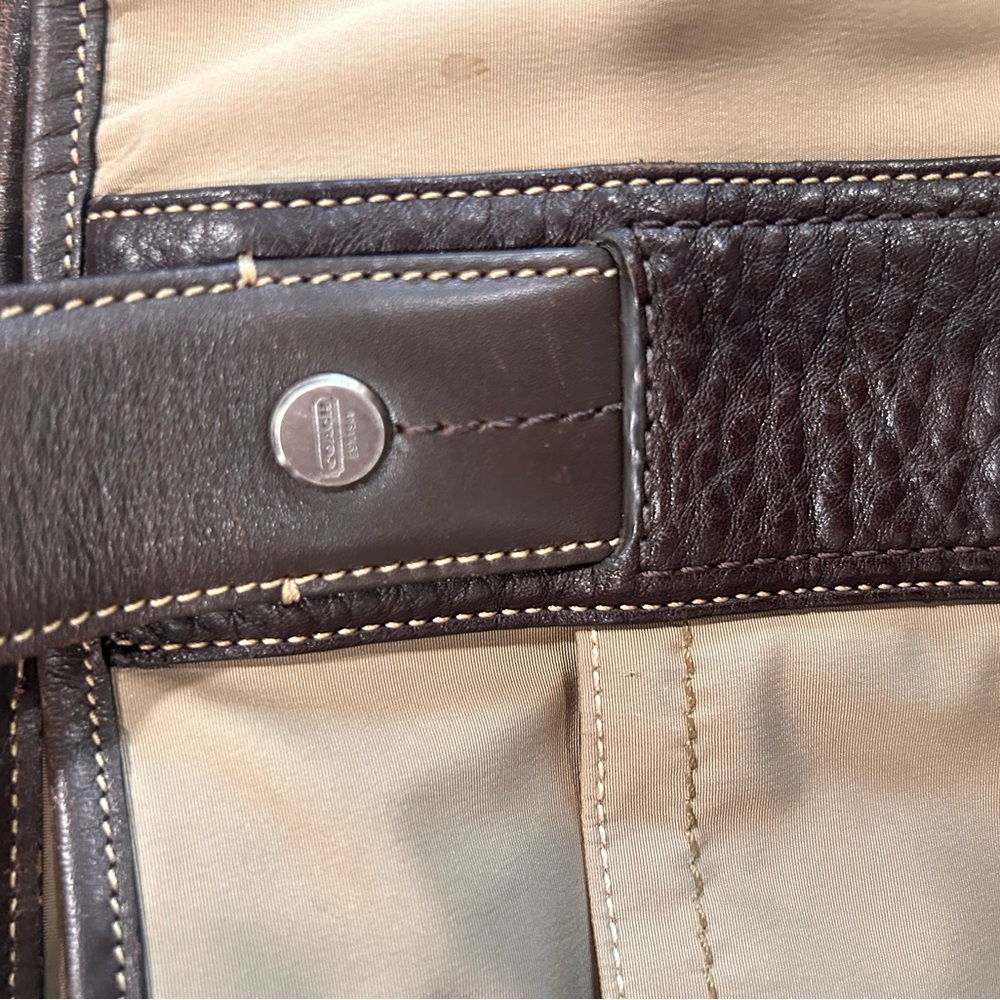 Coach Vintage Transatlantic Drafting 2-Way Tote - Picture 9 of 16